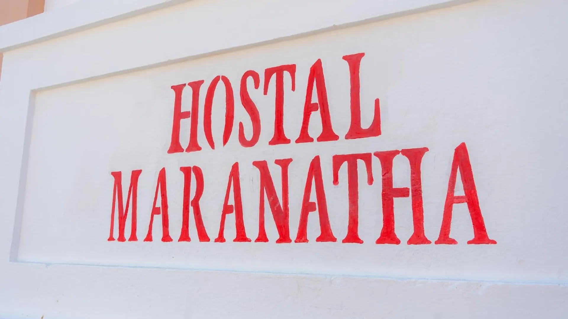 Pensión Maranatha Hostal Santa Marta